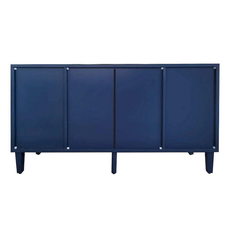 55 Stylish and Functional Buffet/Sideboard Cabinet with Carved Effect 7