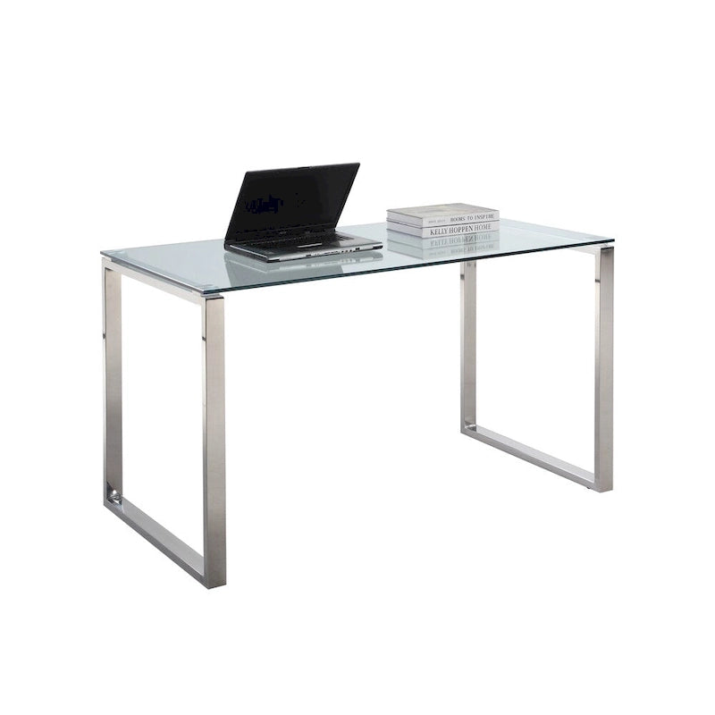 Somette Contemporary L-Shaped Computer Desk Set (Set of 3) 4