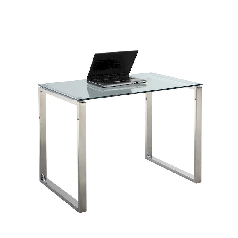 Somette Contemporary L-Shaped Computer Desk Set (Set of 3) 6