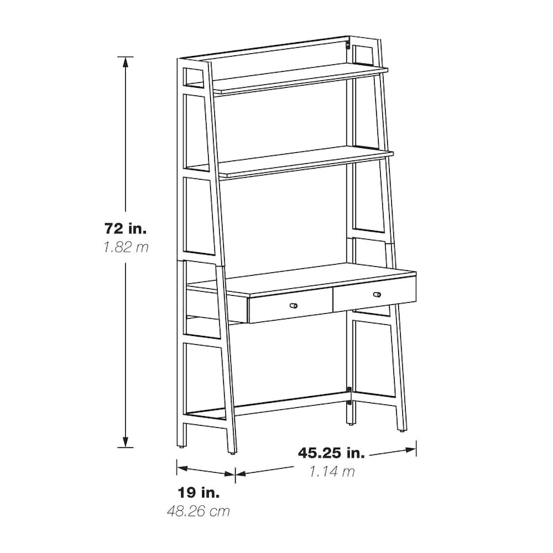 Lancaster 45 Ladder Desk
