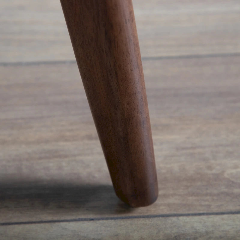 Furniture of America Beck Mid-century Modern Boucle Wingback Walnut Accent Chair 9