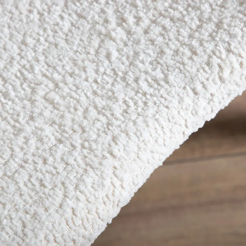 Furniture of America Beck Mid-century Modern Boucle Wingback Walnut Accent Chair 13