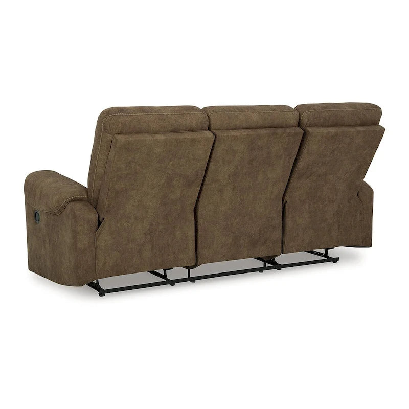 Signature Design by Ashley Edenwold Brown Reclining Sofa - 86 W x 40 D x 40 H 6