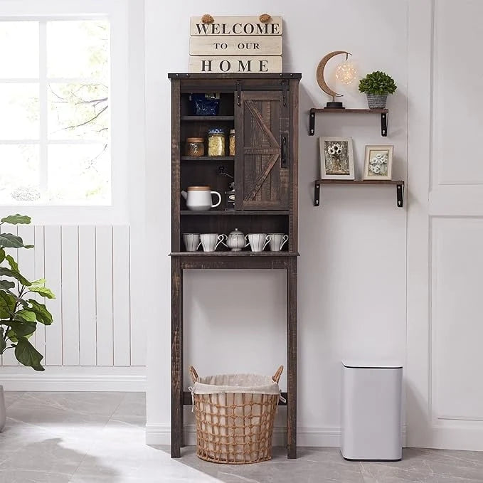 Farmhouse Over The Toilet Storage Cabinet, Cabinet Over Toilet 18