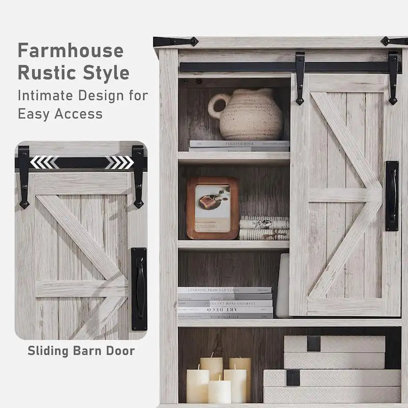 Farmhouse Over The Toilet Storage Cabinet, Cabinet Over Toilet 22