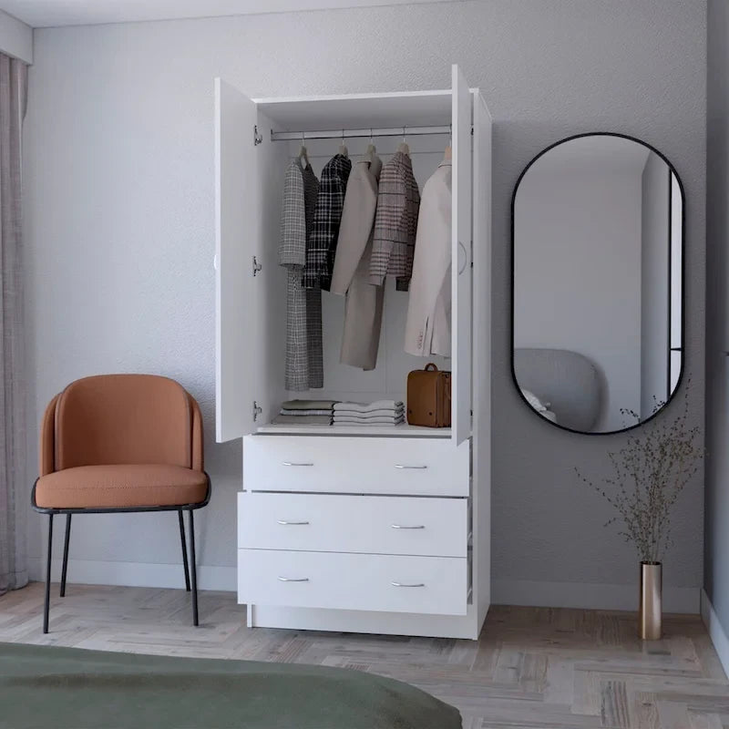 Prescott Armoire - White 7