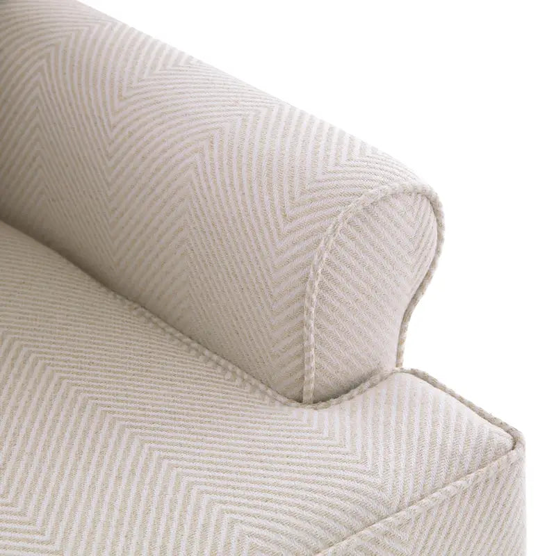 Poltrona d'accento con gambe tornite, set da 2, blu/beige/grigio 27
