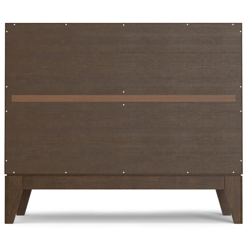 WYNDENHALL Pearson SOLID HARDWOOD 38 Wide Rectangle Modern 2 Door Sideboard Buffet/Storage Cabinet in Walnut Brown 6