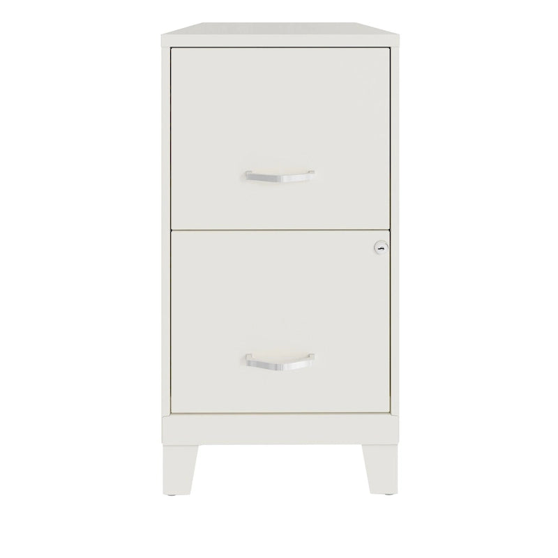 Space Solutions 18D 2 Drawer Vertical File Cabinet with Accessory Drawer and Legs 5