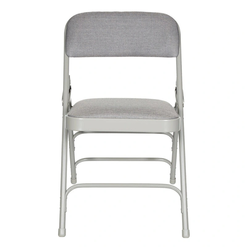 Sedia pieghevole a tre rinforzi in tessuto della collezione Bernadine di Hampden Furnishings, confezione da 4 pezzi 12