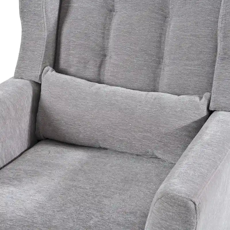 Upholstered Accent Chairs, Armchair Club Chair With Wooden Leg For Living room, Bedroom Reading Room 4