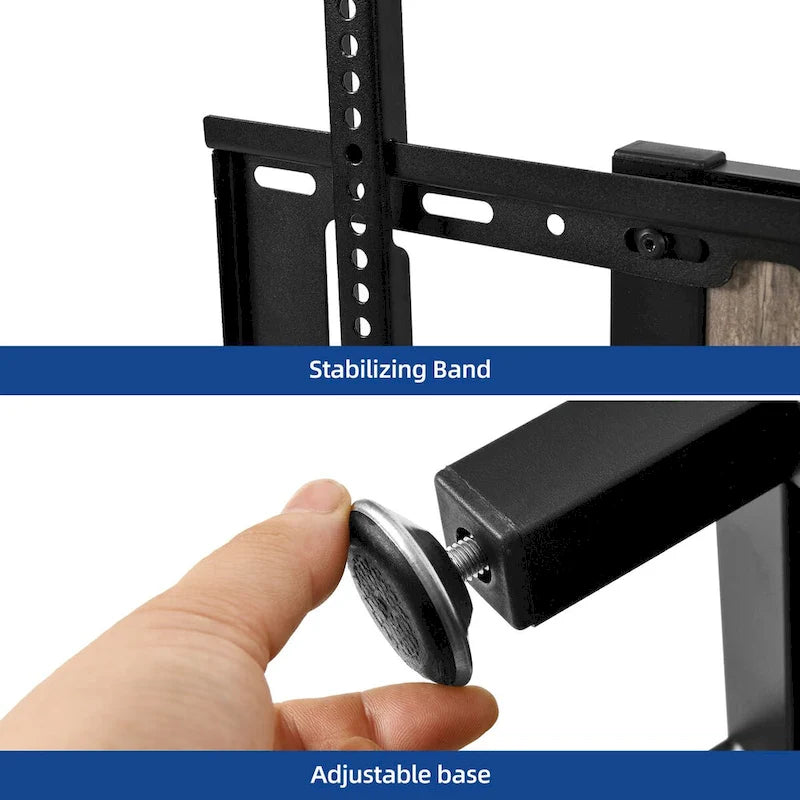 Moasis LED Light TV Stand with Mount, Power Outlet amd USB Port for TVs up to 70 14