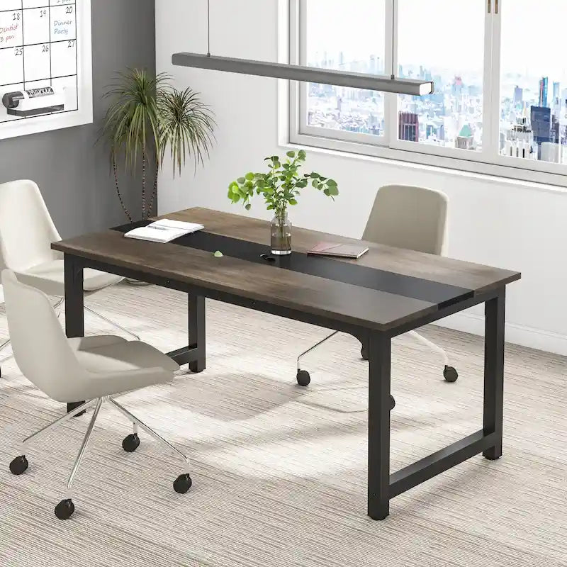 Small Conference Table, Meeting Table for 4-6 people - 63 L x 31.5 W x 29.13 H 14