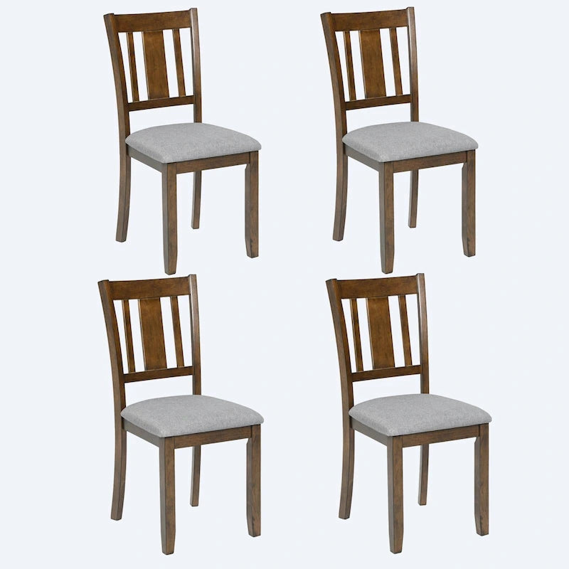 Set of 4 Counter Height Dining Chairs with Padded Seats 20