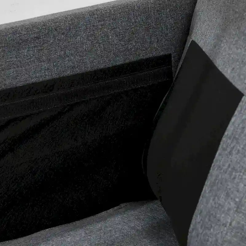 HOMCOM 61 Loveseat Sofa, Mid Century Modern 2 Seater Small Couch with Nailhead Trim, Rolled Arm, Fabric Upholstered Love Seat 16