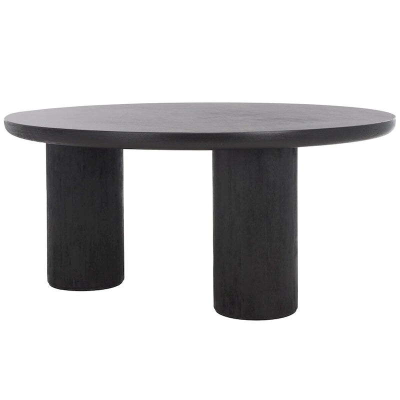 SAFAVIEH Home Mork 3 Leg Round Coffee Table - 40Wx40Dx18H 8