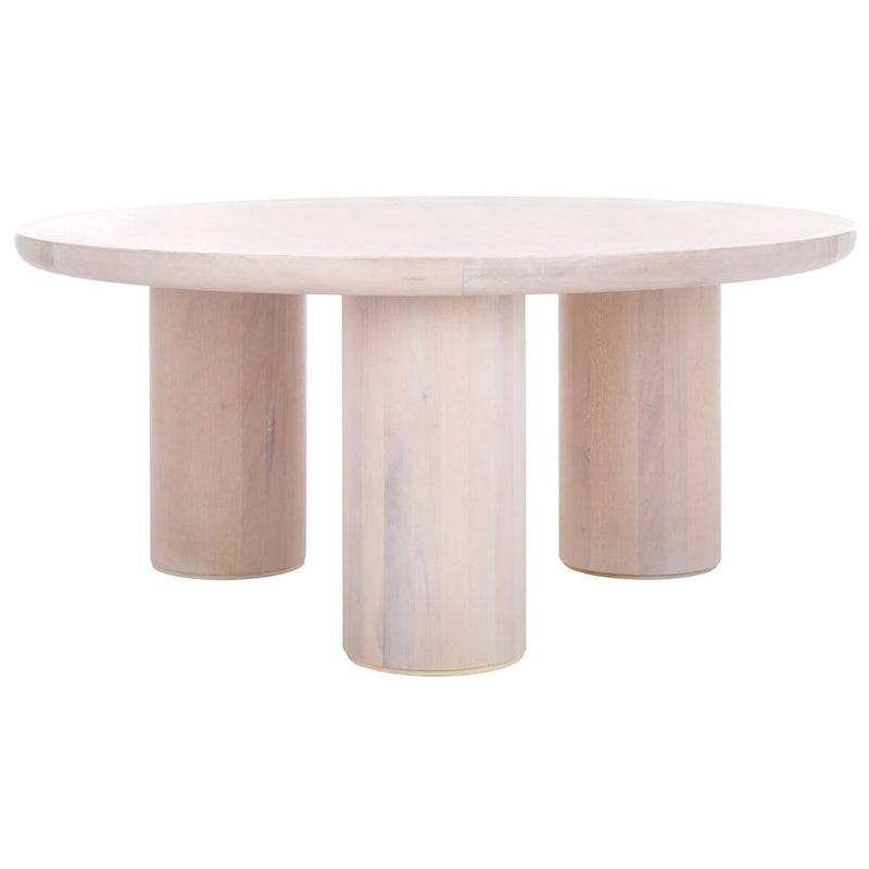 SAFAVIEH Home Mork 3 Leg Round Coffee Table - 40Wx40Dx18H 19