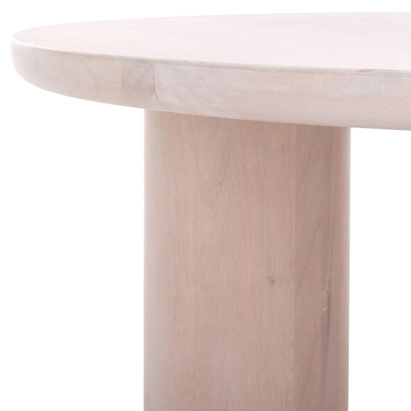 SAFAVIEH Home Mork 3 Leg Round Coffee Table - 40Wx40Dx18H 20