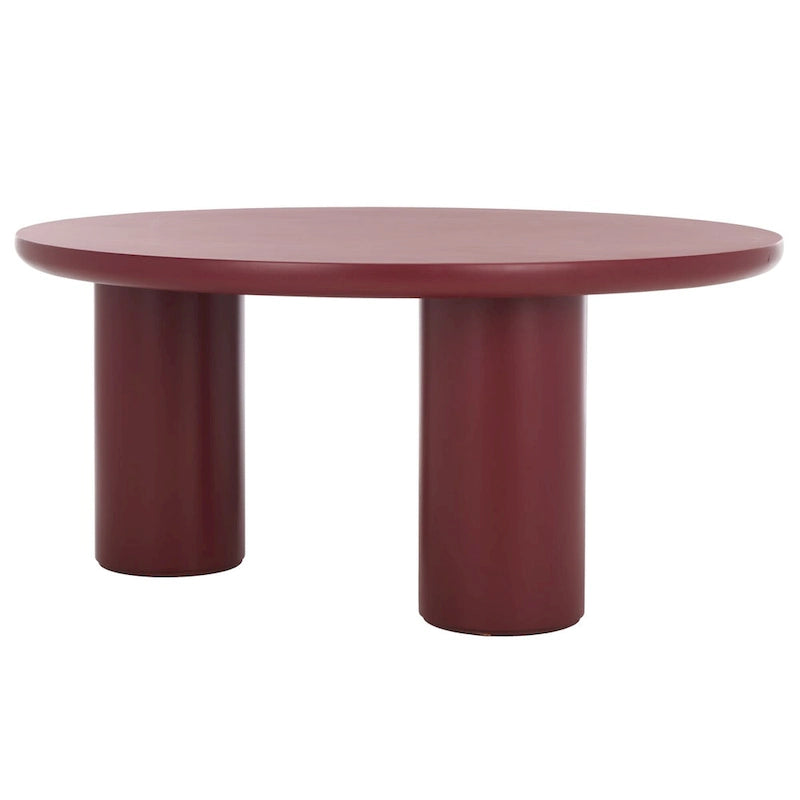 SAFAVIEH Home Mork 3 Leg Round Coffee Table - 40Wx40Dx18H 24