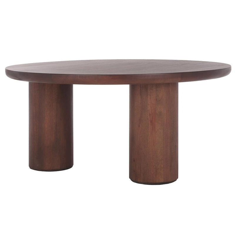 SAFAVIEH Home Mork 3 Leg Round Coffee Table - 40Wx40Dx18H 32