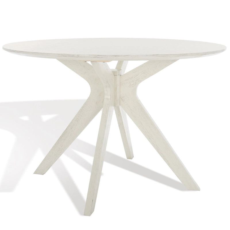 SAFAVIEH Couture Meiko 46-inch Round Dining Table - 46 In W x 46 In D x 30 In H - 46Wx46Dx30H 18