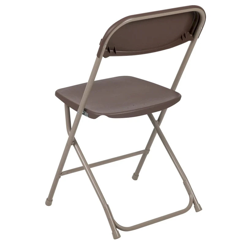 Plastic Folding Chair - 10 Pack 650LB Weight Capacity - Event Chair 37