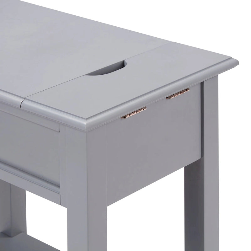 Tavolino con 1 cassetto Zayden con stazione di ricarica di iNSPIRE Q Bold 35