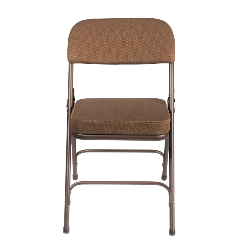 Hampden Furnishings Bernadine Collection Deluxe Fabric Padded Folding Chair, Pack of 2 18