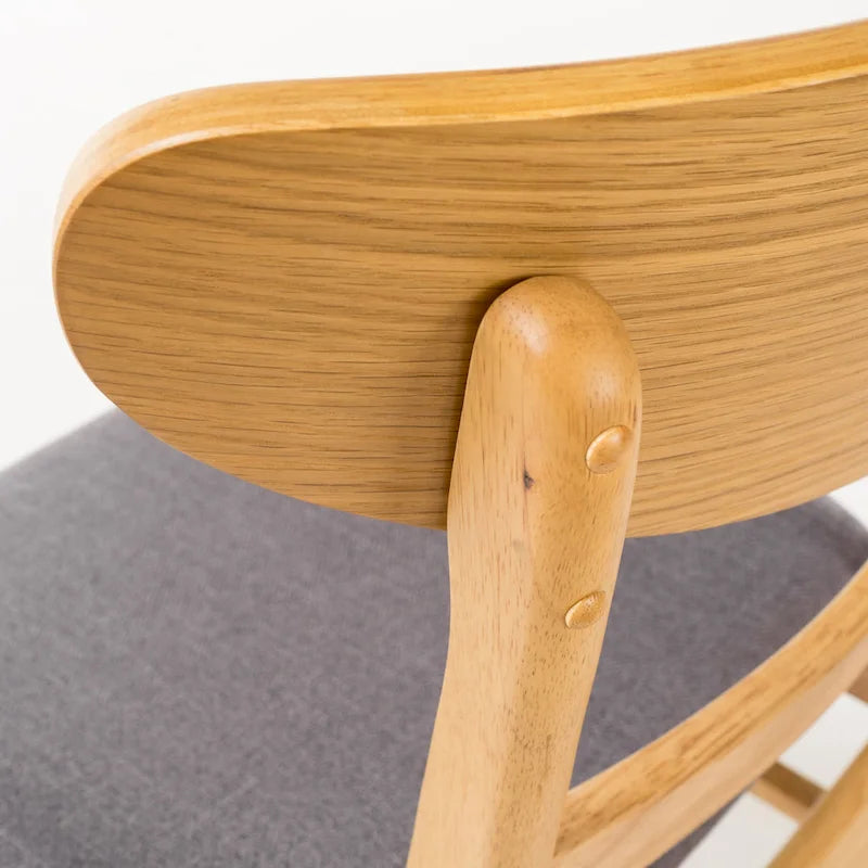 Set da pranzo rettangolare a 5 pezzi in legno di Idalia Fabric and Rubberwood di Christopher Knight Home 29