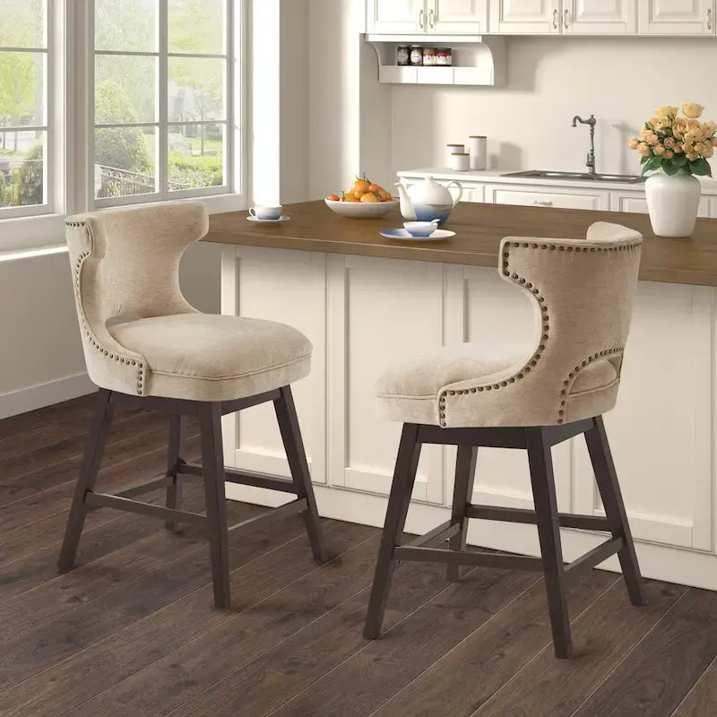 Sgabello da bancone girevole a 360 gradi Madison Park Janet 22
