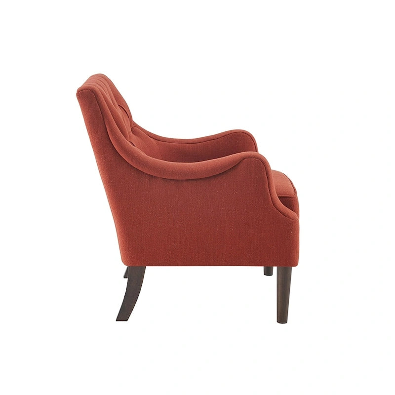 Modern Button Tufted Accent Chair 38