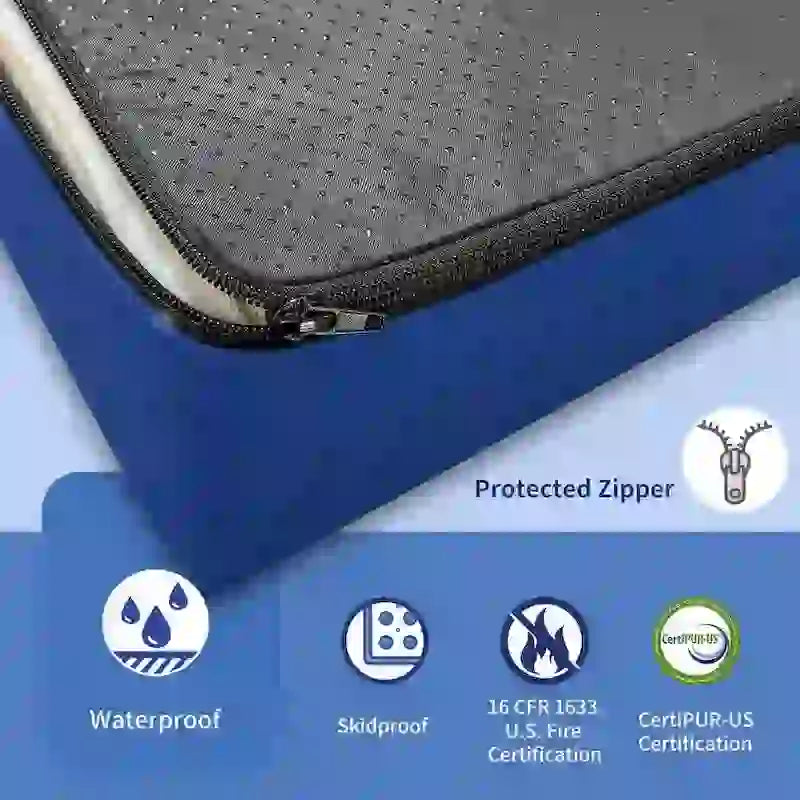Adjustable Bed with Wireless Remote, Hospital Bed Base with/without Mattress 11
