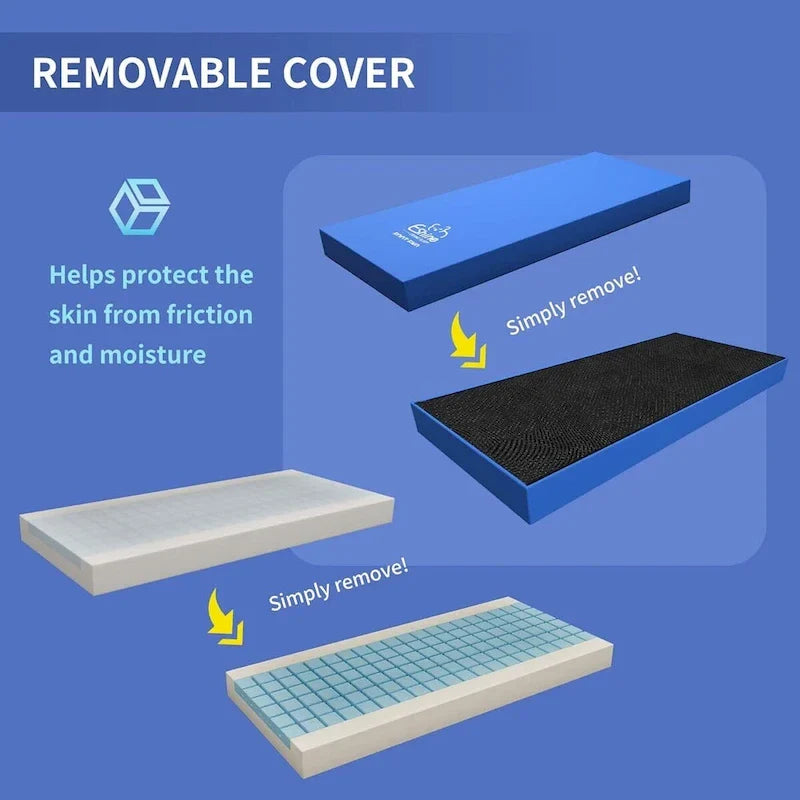 Adjustable Bed with Wireless Remote, Hospital Bed Base with/without Mattress 10