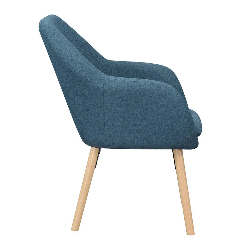 Convenience Concepts Take a Seat Charlotte Poltrona Accento Imbottita con Schienale Alto 38