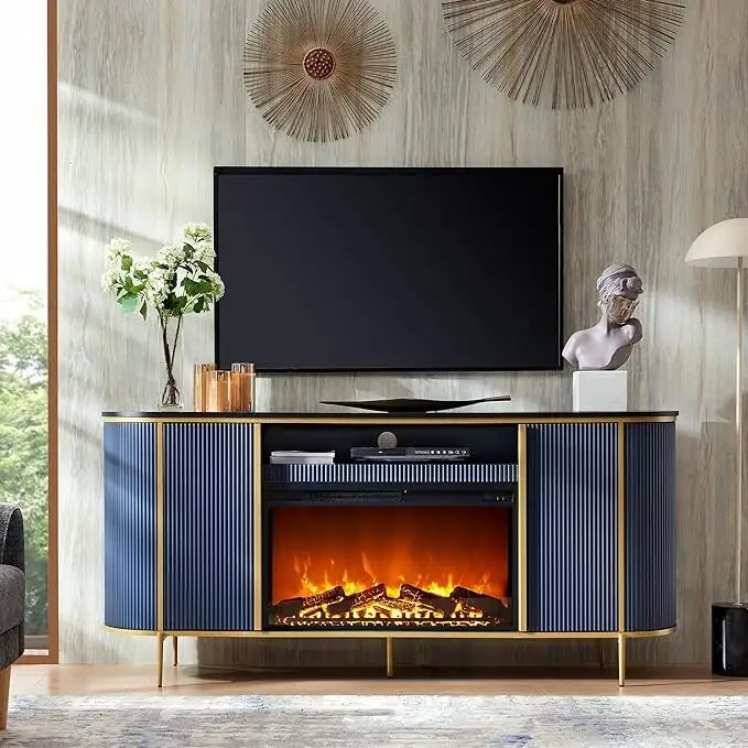 70 Mobili TV Camino di lusso moderni, Centro multimediale, Consolle TV 19