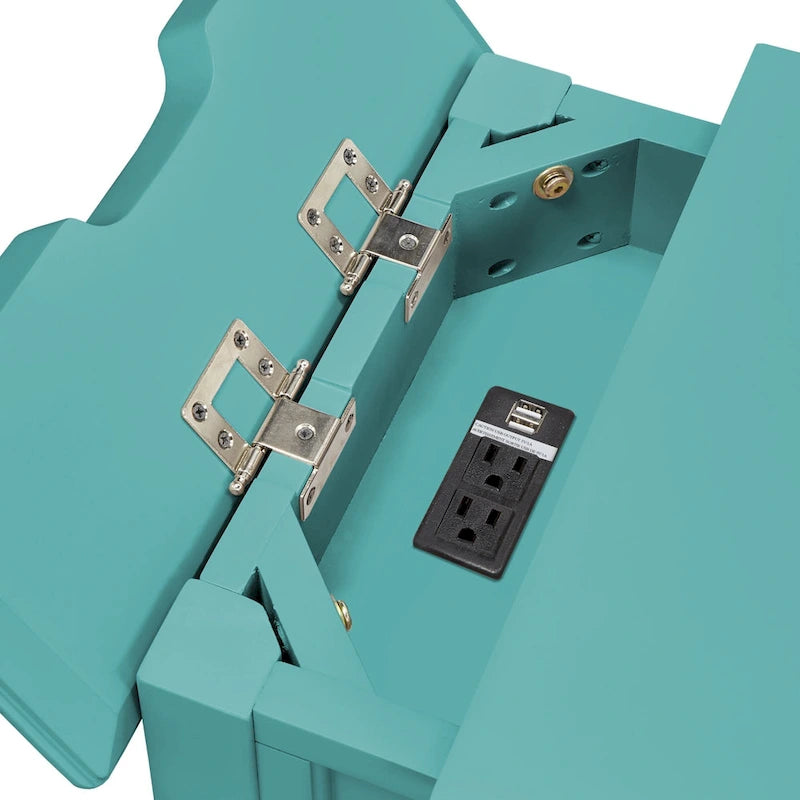 Tavolino con 1 cassetto Zayden con stazione di ricarica di iNSPIRE Q Bold 26