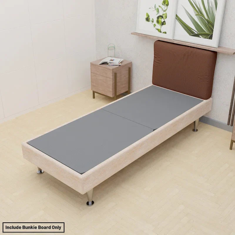 ONETAN, 1.5-Inch Split Bunkie Board for Mattress/Bed Support - Fully Assembled, Improved Comfort and Support, Gray 3