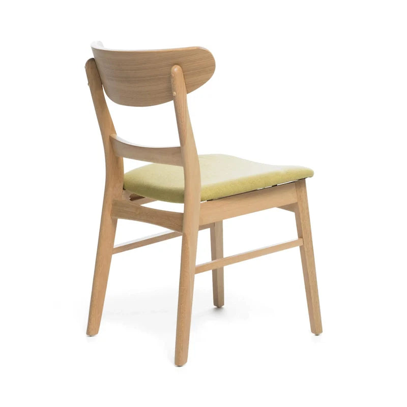 Set da pranzo rettangolare a 5 pezzi in legno di Idalia Fabric and Rubberwood di Christopher Knight Home 16