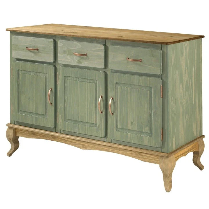 Wood Buffet Sideboard Green 10