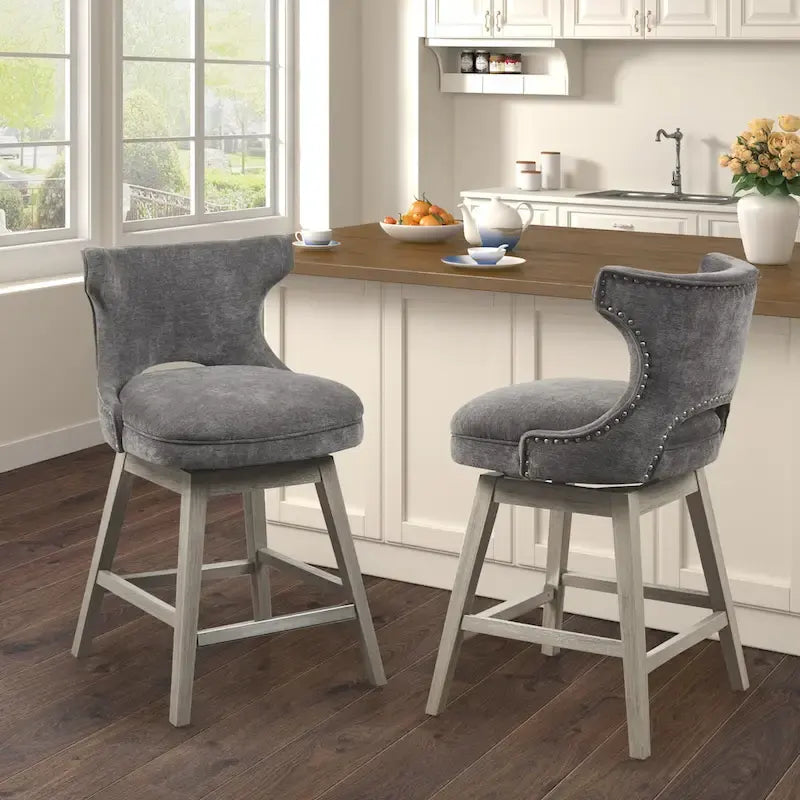 Sgabello da bancone girevole a 360 gradi Madison Park Janet 32