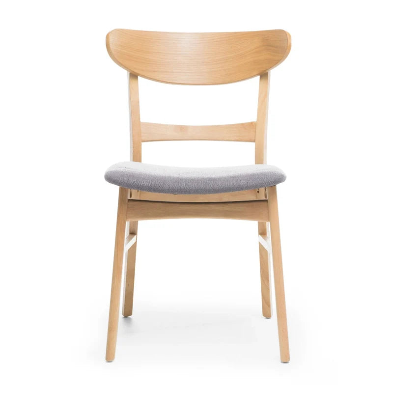 Set da pranzo rettangolare a 5 pezzi in legno di Idalia Fabric and Rubberwood di Christopher Knight Home 25
