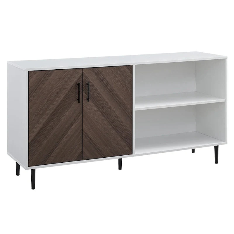 Mobile TV Middlebrook Cassandra da 58 pollici con motivo bookmatch 10