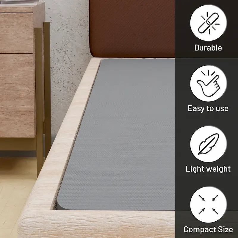 ONETAN, 1.5-Inch Split Bunkie Board for Mattress/Bed Support - Fully Assembled, Improved Comfort and Support, Gray 6