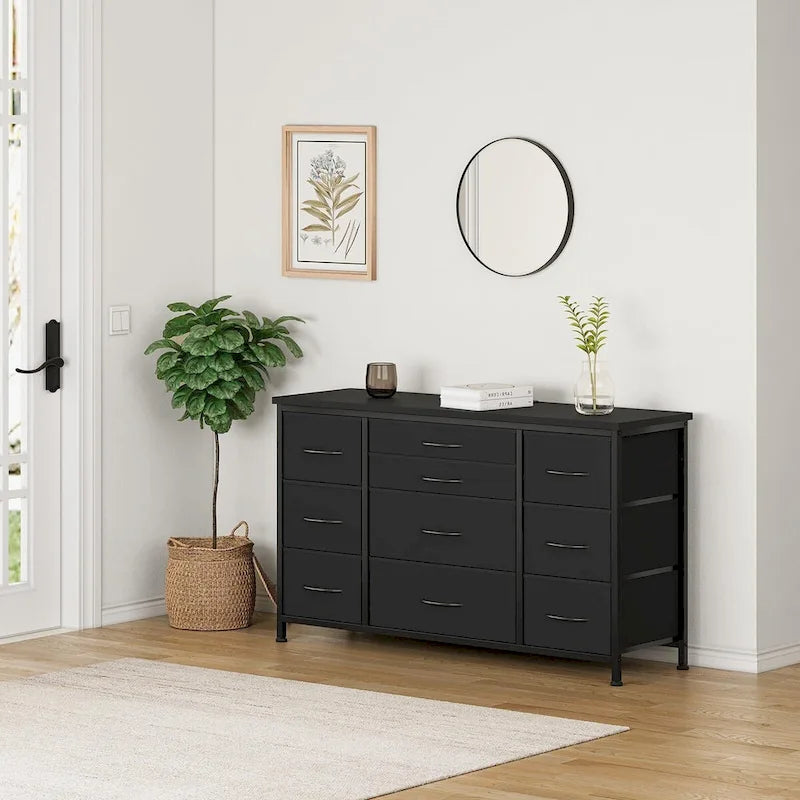 Bedroom Dresser with 10 Large Drawers for 55 Long TV Stand - 55 inches 29