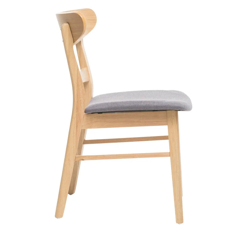 Set da pranzo rettangolare a 5 pezzi in legno di Idalia Fabric and Rubberwood di Christopher Knight Home 27