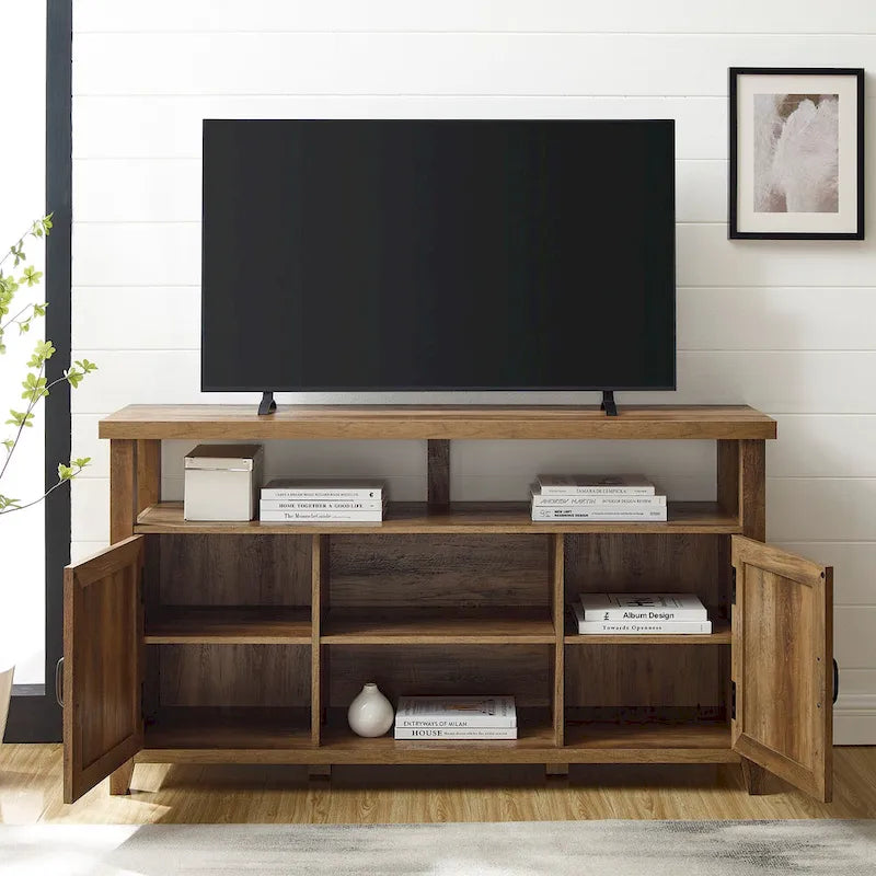 Mobile TV alto Middlebrook da 58 pollici con ante a scanalature 24