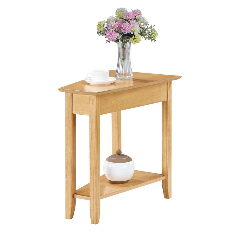 Convenience Concepts Tavolino a cuneo American Heritage con ripiano 24