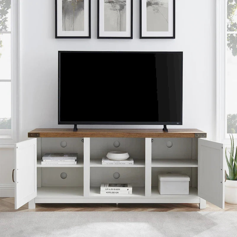 Middlebrook Firebranch 58-inch Barn Door TV Stand 39