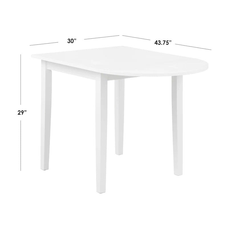 Simple Living Country Cottage Drop Leaf 3-piece Dining Set 24