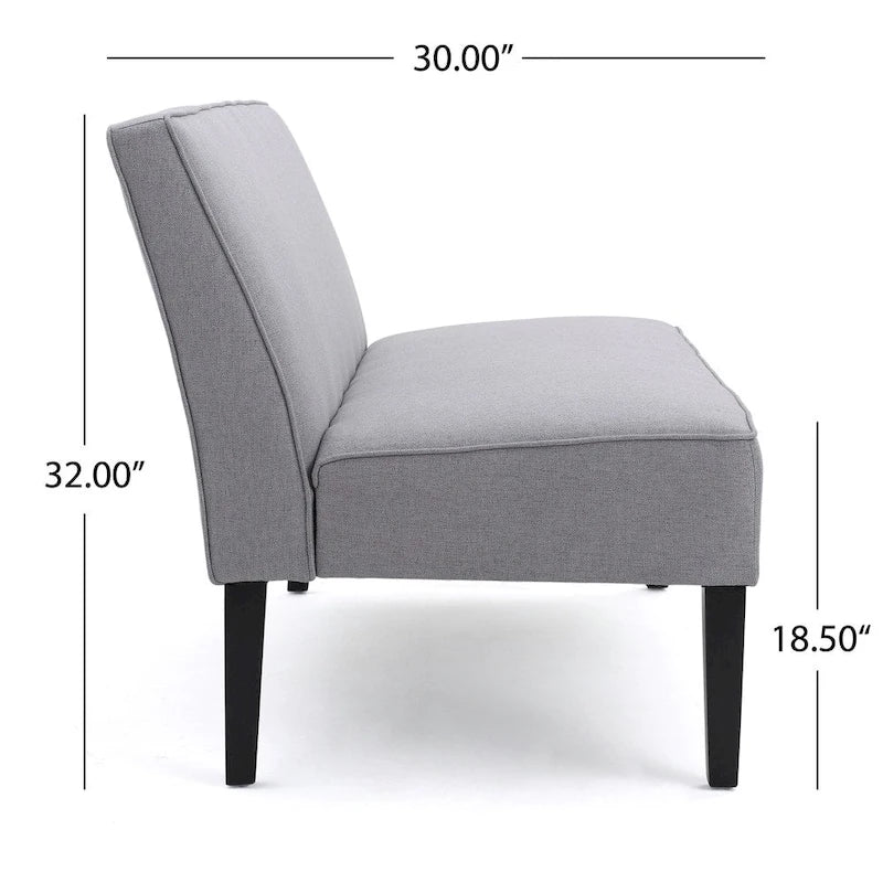 Divanetto Dejon in Tessuto di Christopher Knight Home 15